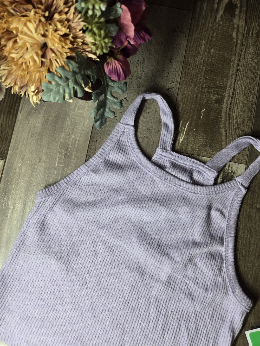 NWT Honeydew Intimates Ribbed Lavender “Bet On It” Tank Top Size Medium - Picture 13 of 16